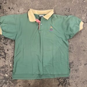 Davisions by bermuda vintage tri color polo size l